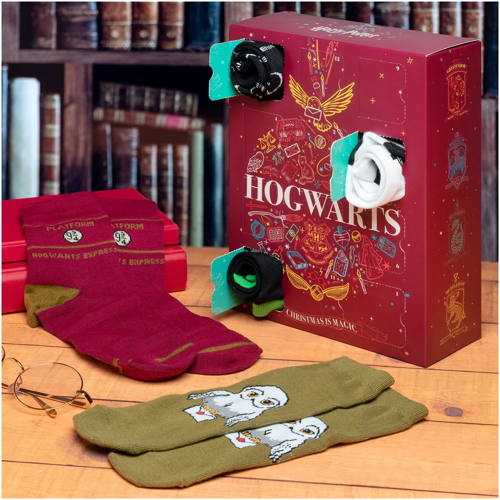Harry Potter Sock Advent Calendar Image 1