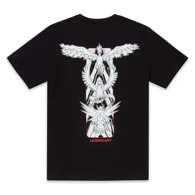 Pokémon Legendary Birds Women's T-Shirt - Black