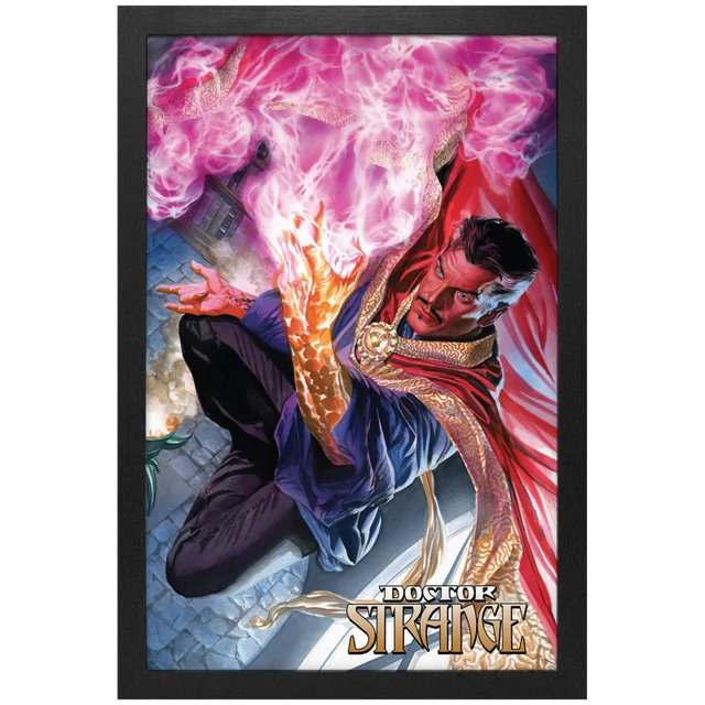 Marvel Doctor Strange More Power Alex Ross Framed Art Print