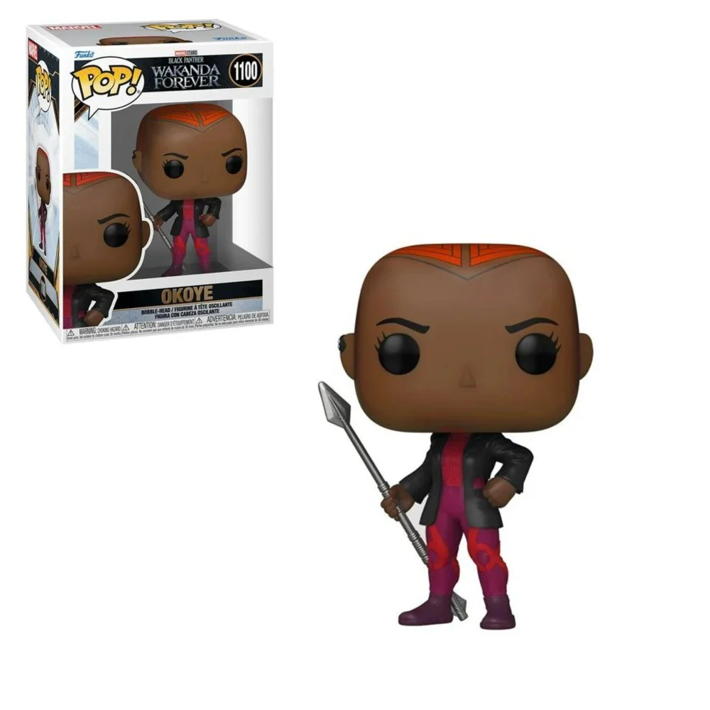 Marvel Black Panther: Wakanda Forever Okoye Funko Pop! Vinyl Image 1
