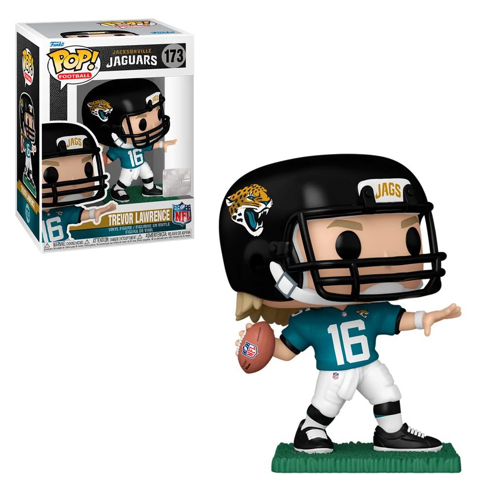 NFL Jacksonville Jaguars Trevor Lawrence Funko Pop! Vinyl Image 1