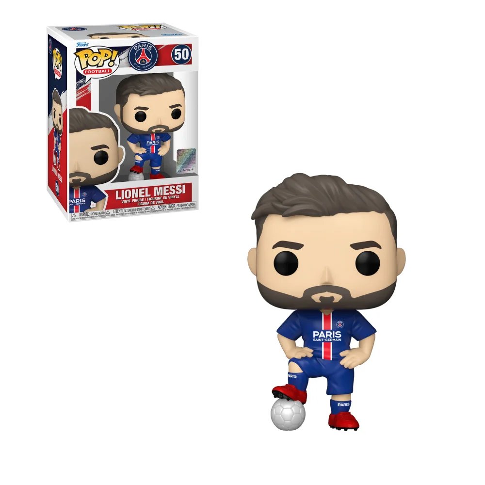 Paris Saint-Germain Lionel Messi Funko Pop! Vinyl Image 1