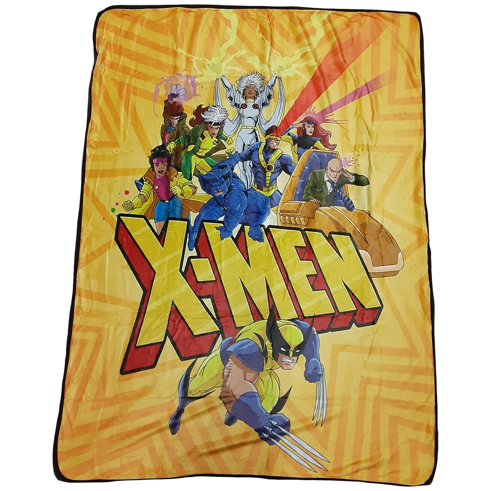 Marvel X-Men the Animated Series 45" x 60" Fleece Blanket Image 1