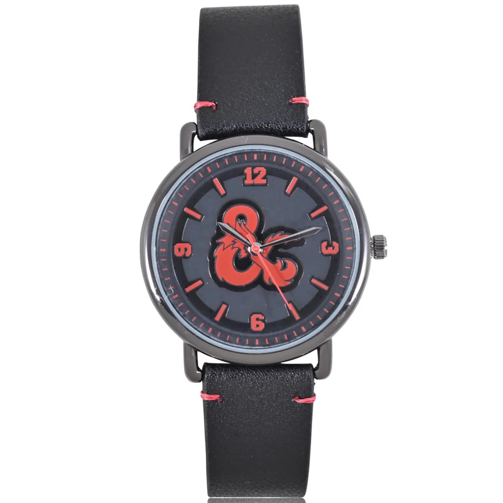 Dungeons & Dragons Logo Black Strap Watch Image 1