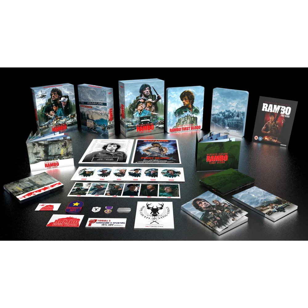 Rambo First Blood 4K Ultra HD Zavvi Exclusive Steelbook Collectors Edition Image 1