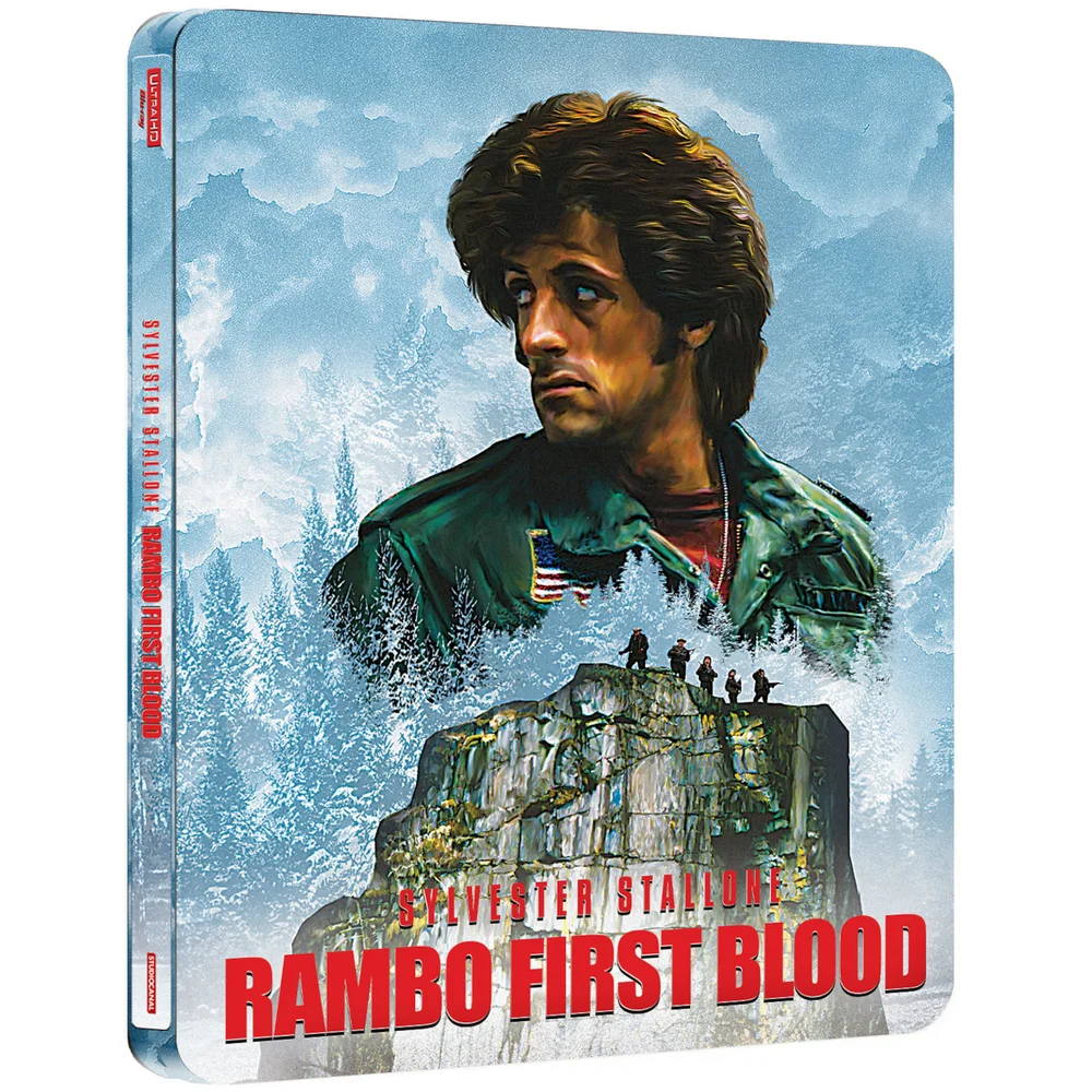 Rambo First Blood 4K Ultra HD Zavvi Exclusive Steelbook Image 1