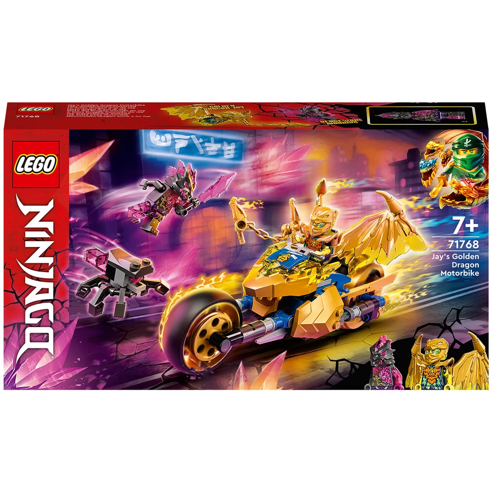 LEGO Ninjago Jay's Golden Dragon Motorbike (71768) Image 1