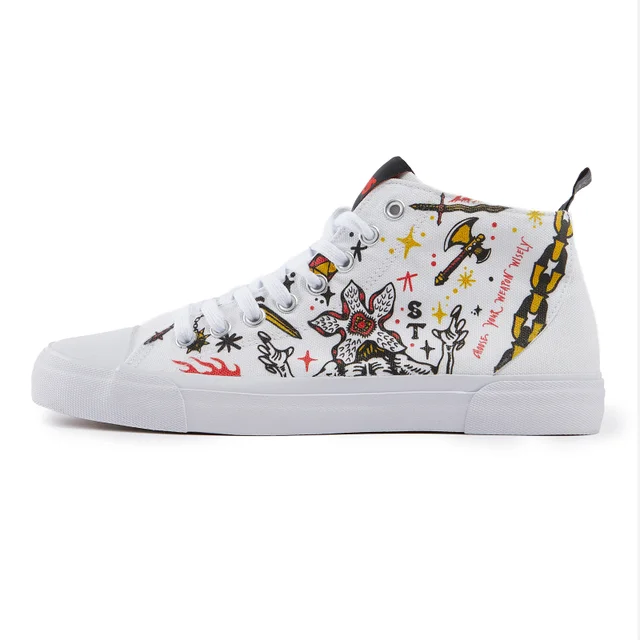 Akedo x Stranger Things Hellfire Club High Top - White