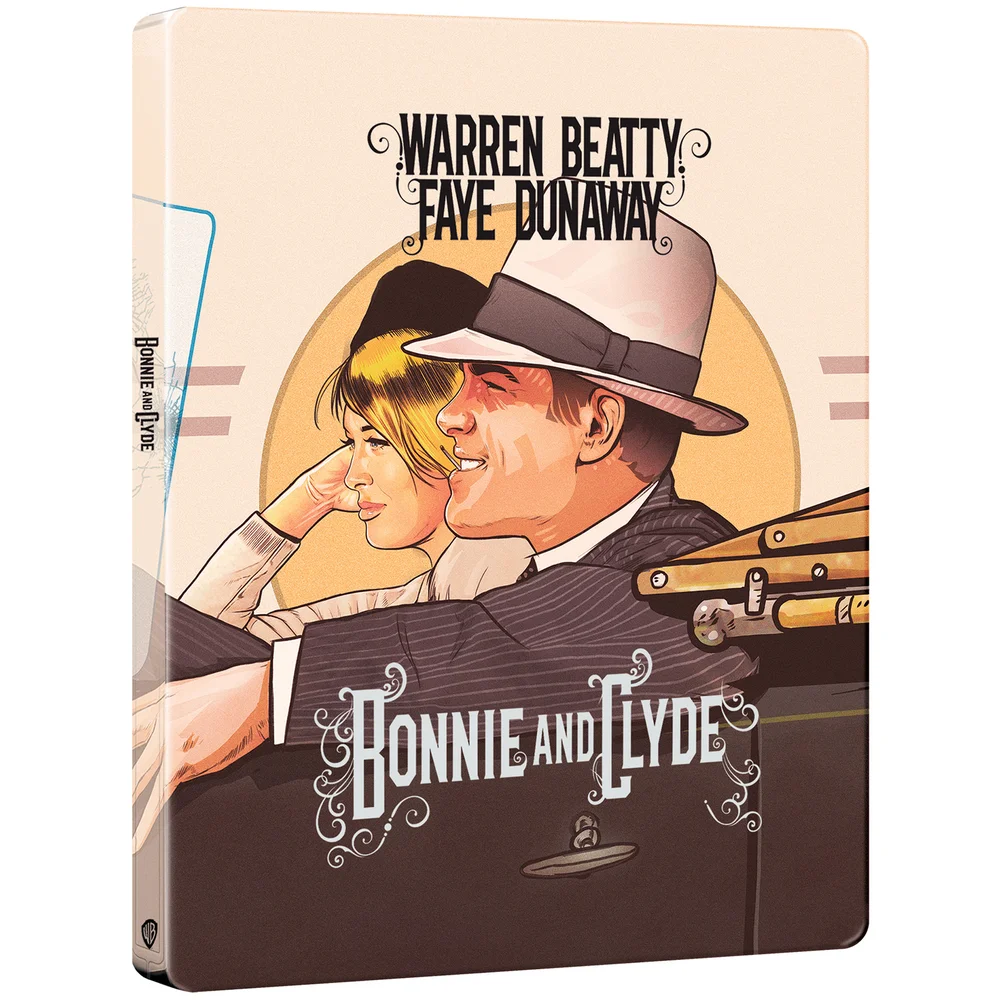 Bonnie and Clyde Zavvi Exclusive 55th Anniversary Limited Edition Steelbook Image 1