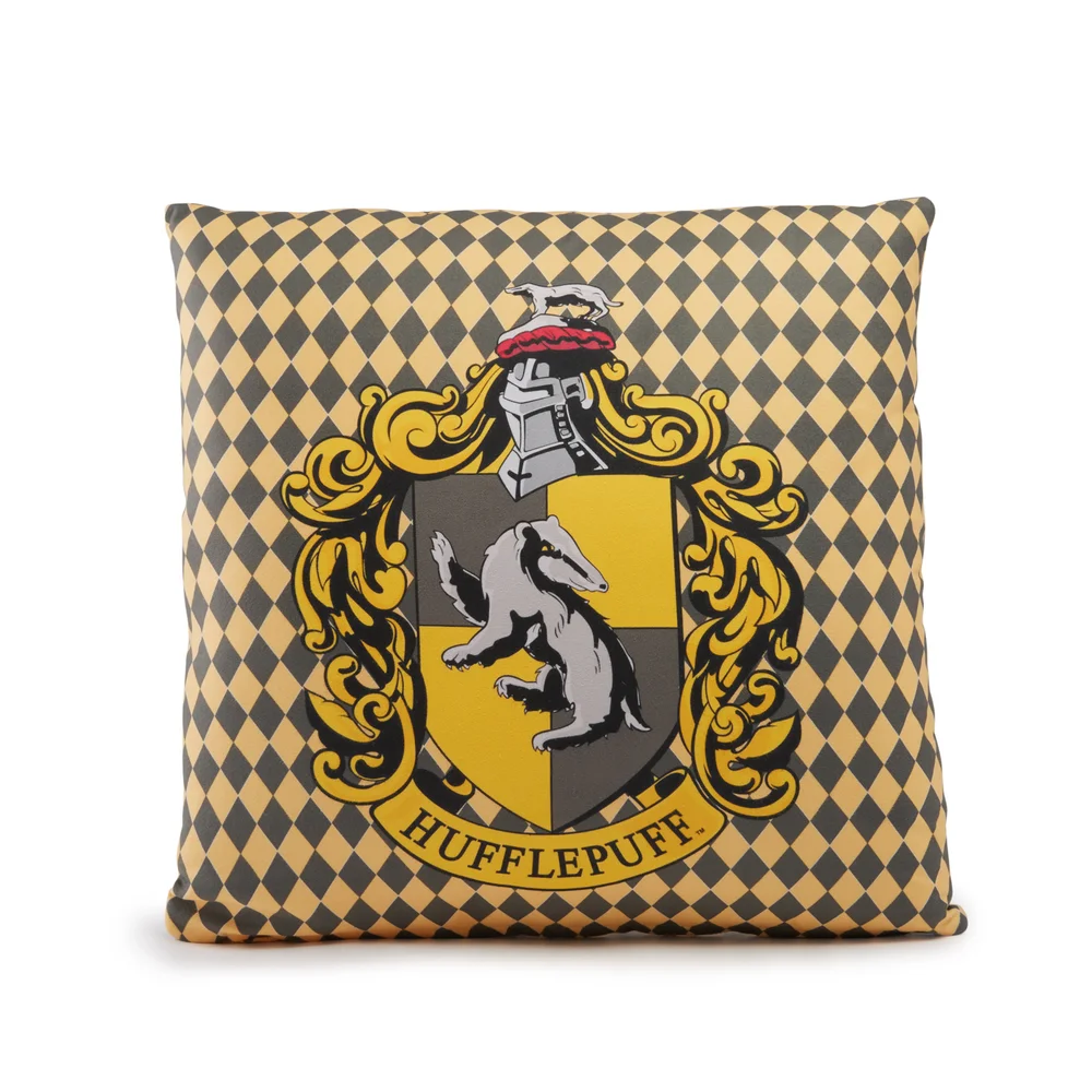 Harry Potter Hufflepuff Square Cushion - 40x40cm - Soft Touch Image 1