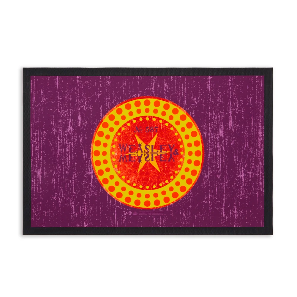 Decorsome x Harry Potter Weasley And Weasley Entrance Mat Image 1
