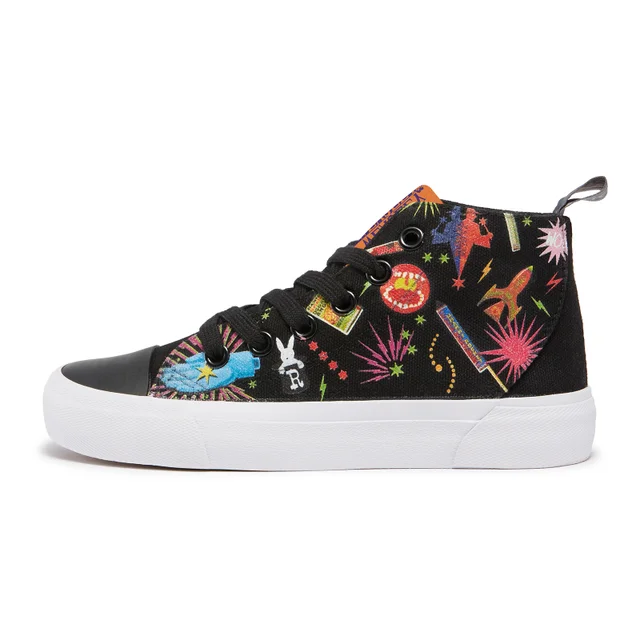 Akedo x Harry Potter Joke Shop Kids' High Top - Black