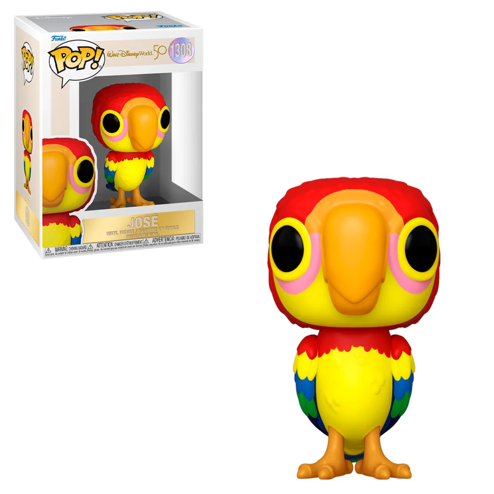 Walt Disney World 50th José Carioca Funko Pop! Vinyl Image 1