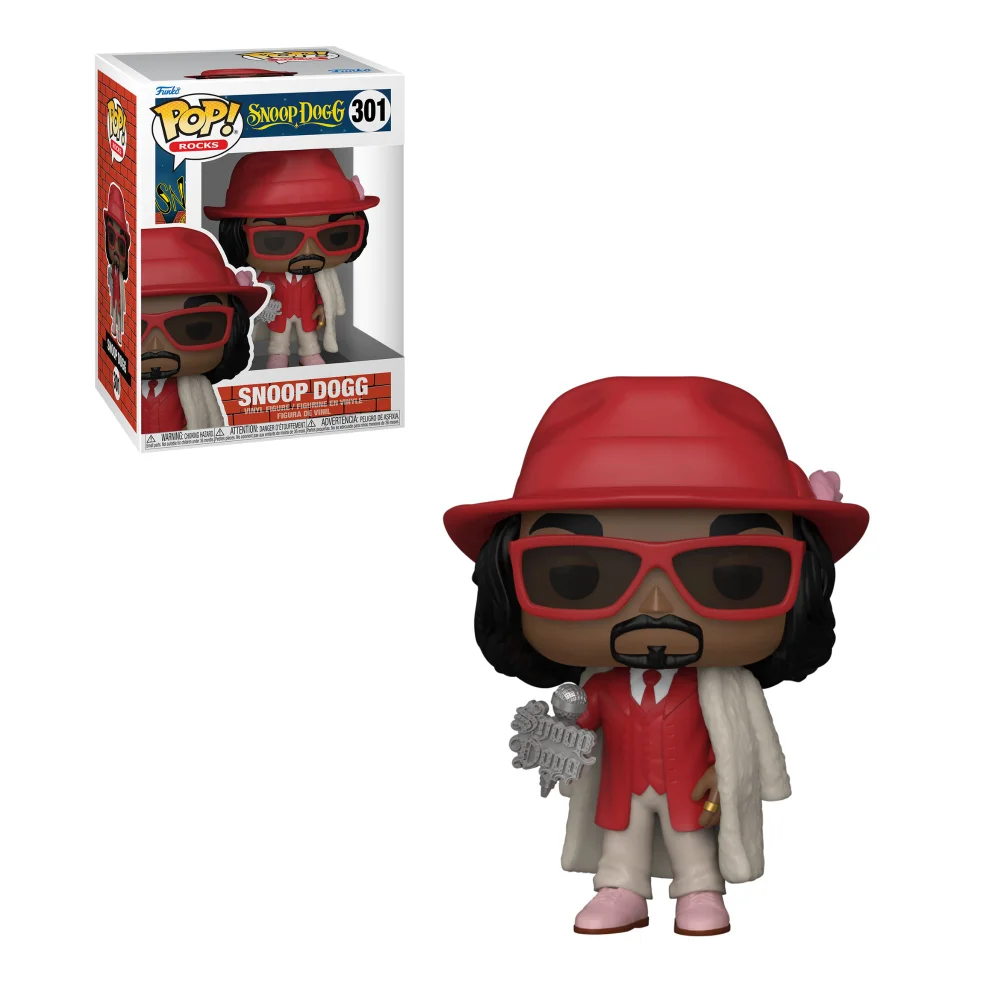 Snoop Dogg Wearing Fur Coat Funko Pop! Vinyl Image 1