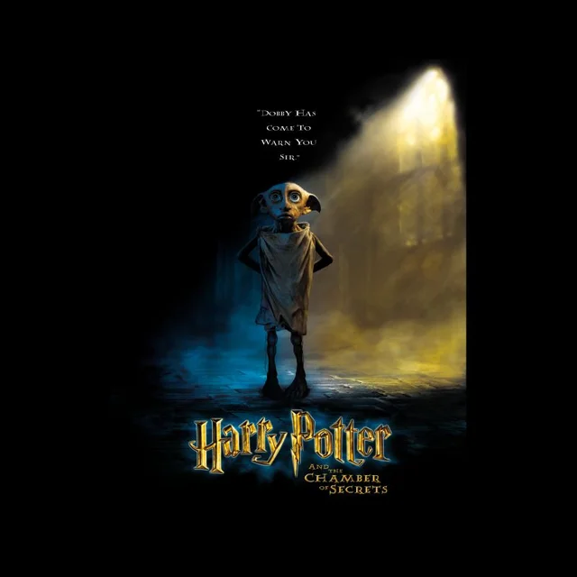 Harry Potter Chamber Of Secrets - Dobby Unisex T-Shirt - Black