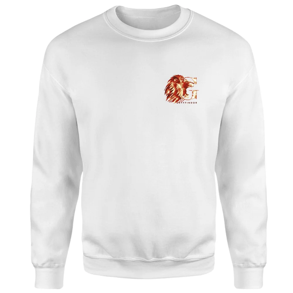 Harry Potter Gryffindor Sweatshirt - White - S Image 1