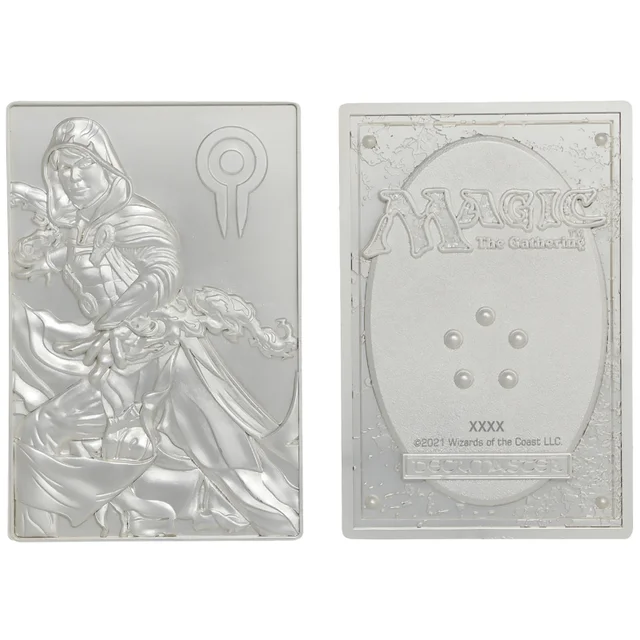 Fanattik Magic the Gathering Limited Edition .999 Silver Plated Jace Beleren Metal Collectible