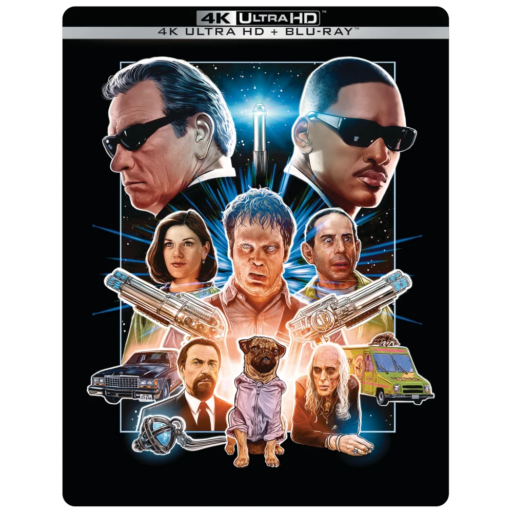 Men in Black Zavvi Exclusive 25th Anniversary Limited Edition 4K Ultra HD Steelbook (includes Blu-ray) Image 1