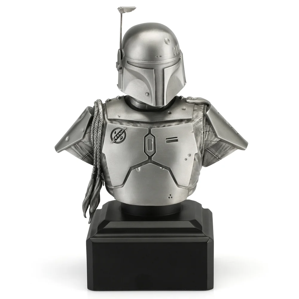 Royal Selangor Limited Edition Star Wars Boba Fett Pewter Bust (800 Pieces Worldwide) Image 1