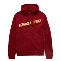 Stranger Things Alternative Logo Hoodie - Burgundy