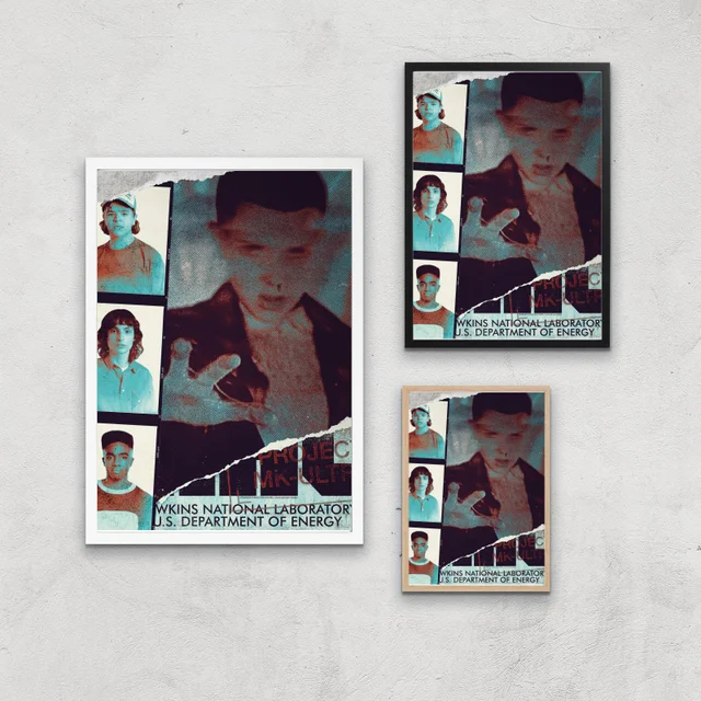 Stranger Things National Laboratory Giclee Art Print