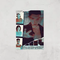 Stranger Things National Laboratory Giclee Art Print - undefined undefined