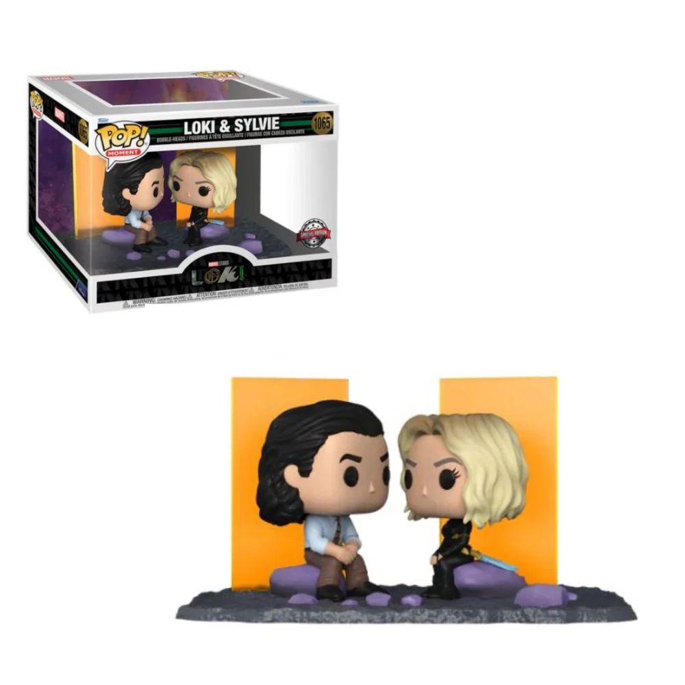 Marvel Loki and Sylvie EXC Funko Pop! Moment Image 1