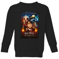 Harry Potter Philosopher's Stone Kids' Sweatshirt - Black - undefined undefined