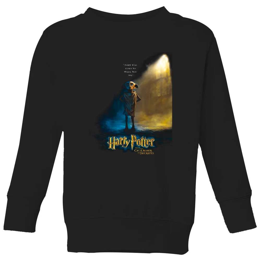 Harry Potter Chamber Of Secrets - Dobby Kids' Sweatshirt - Black - 3-4 Years Image 1