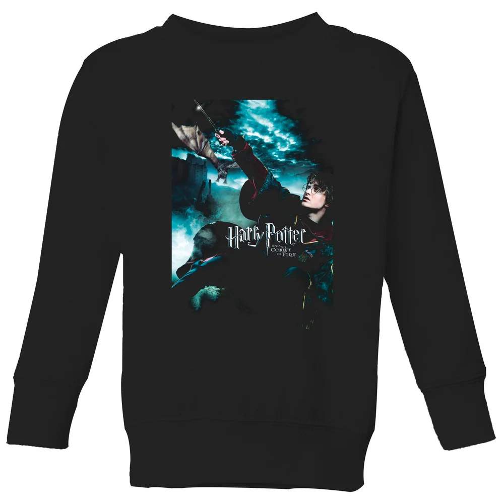 Harry Potter Goblet Of Fire Kids' Sweatshirt - Black - 3-4 Years Image 1