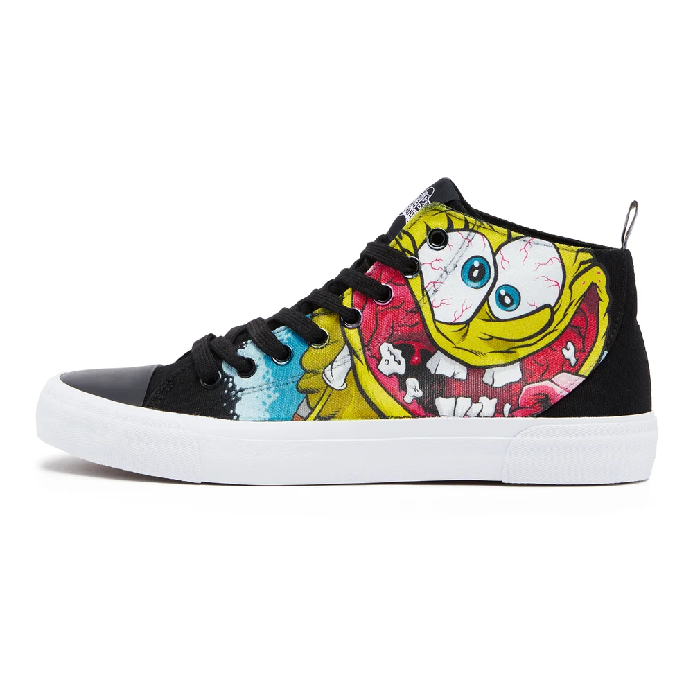 Akedo x SpongeBob SquarePants High Top - Black - UK 3 / EU 35.5 / US Men's 3.5 / Women's 5 Image 1
