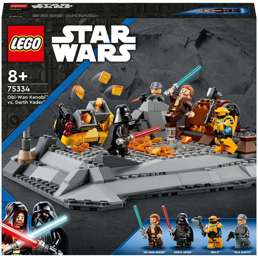 LEGO Star Wars: Obi-Wan Kenobi vs. Darth Vader Set (75334) Image 1