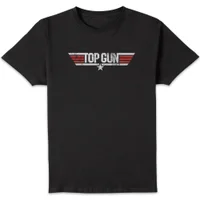 Top Gun Classic Logo Unisex T-Shirt - Black