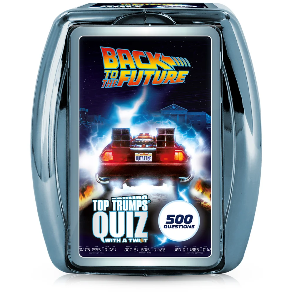 Top Trumps Quiz Card Game - Back to the Future Edition Image 1