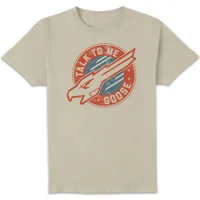 Top Gun Talk To Me Goose Unisex T-Shirt - White Vintage Wash - undefined undefined
