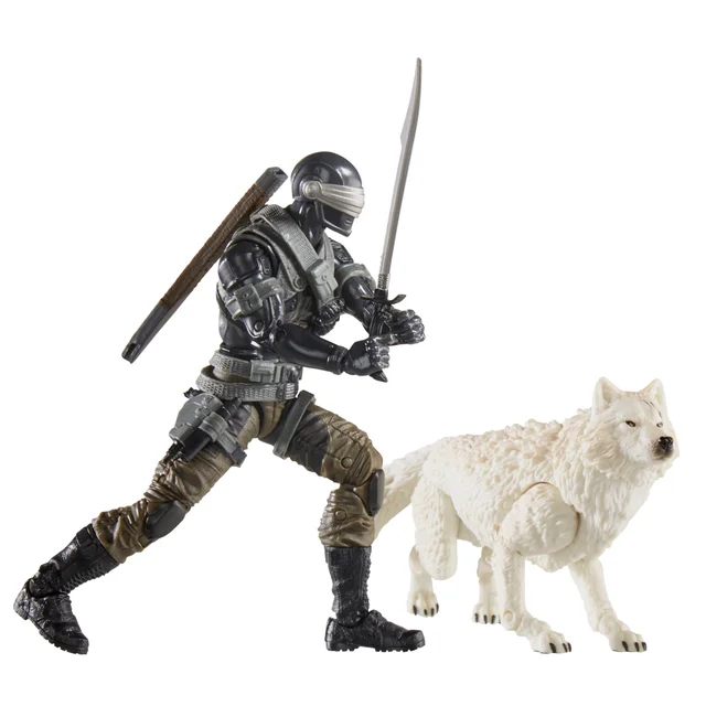 Hasbro G.I. Joe Classified Series Snake Eyes & Timber 6 Inch Action Figures with Custom Package Art