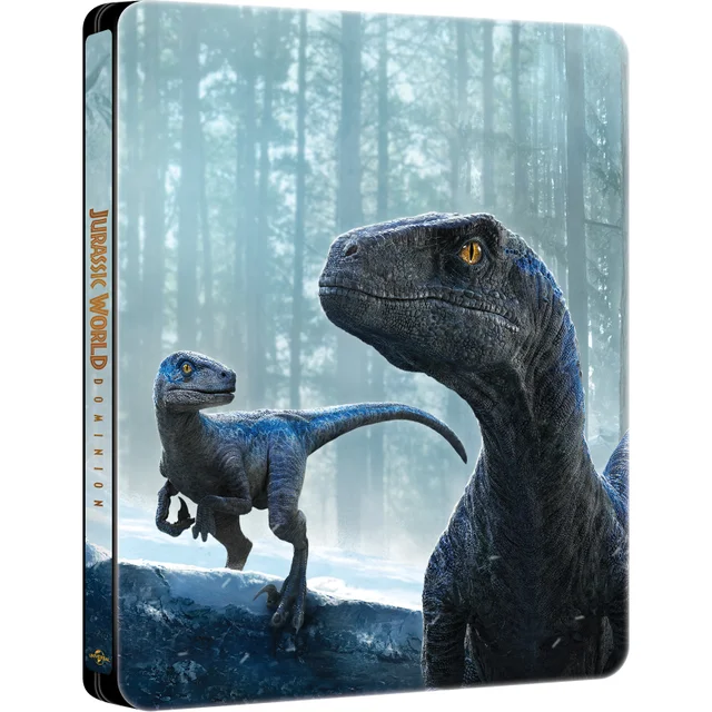 Jurassic World Dominion 4K Ultra HD Steelbook (includes Blu-ray)