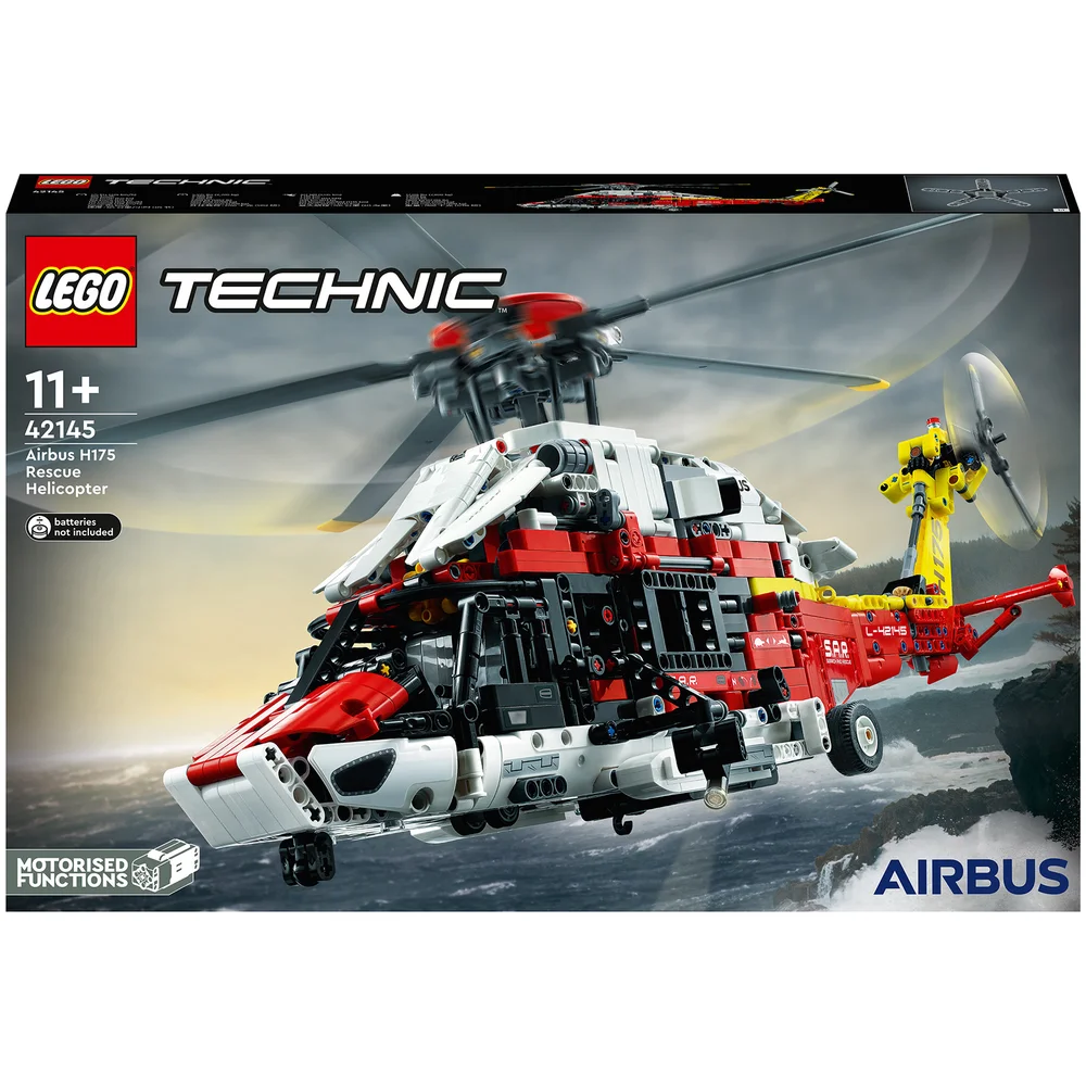 LEGO Technic: Airbus H175 Rescue Helicopter Toy Model (42145) Image 1