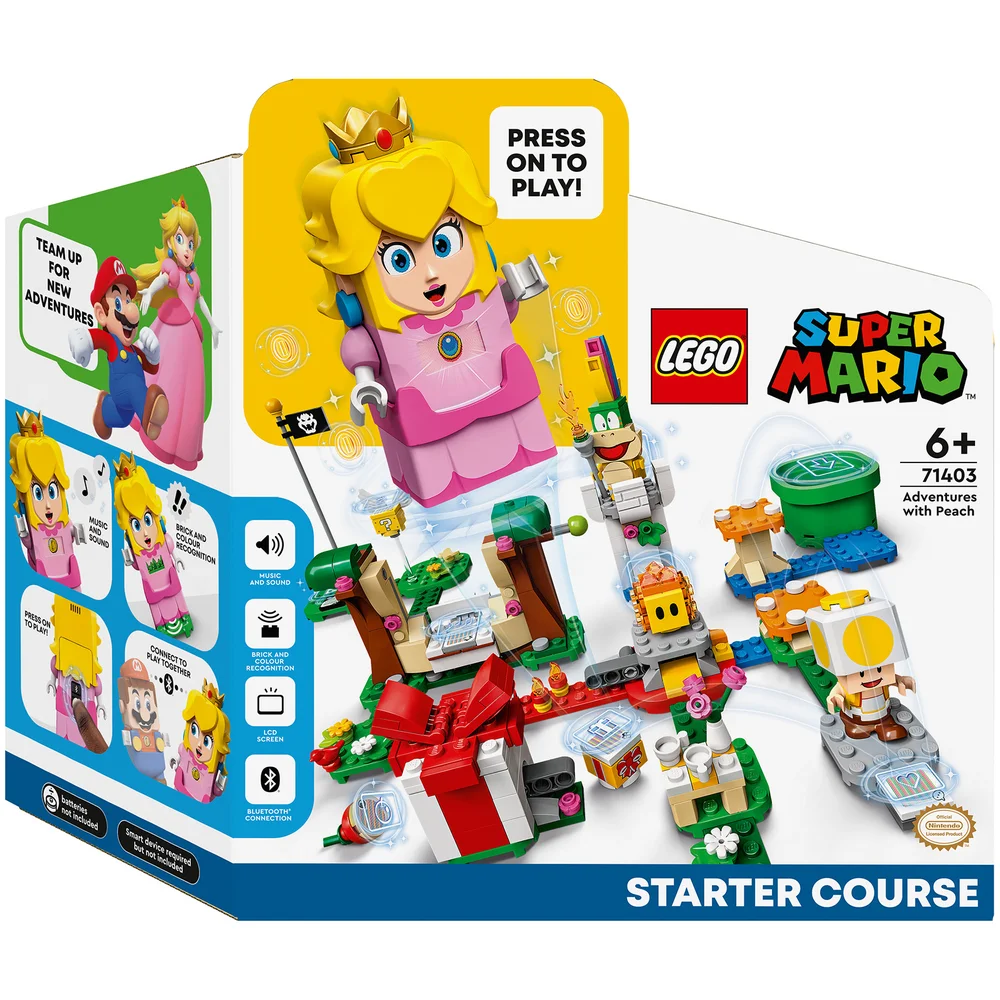 LEGO Super Mario Peach Adventures Starter Course Toy (71403) Image 1