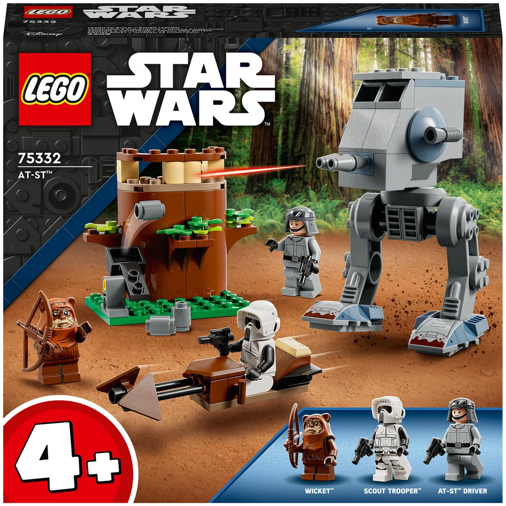 LEGO Star Wars: AT-ST Buildable Toy for Kids Aged 4+ (75332) Image 1