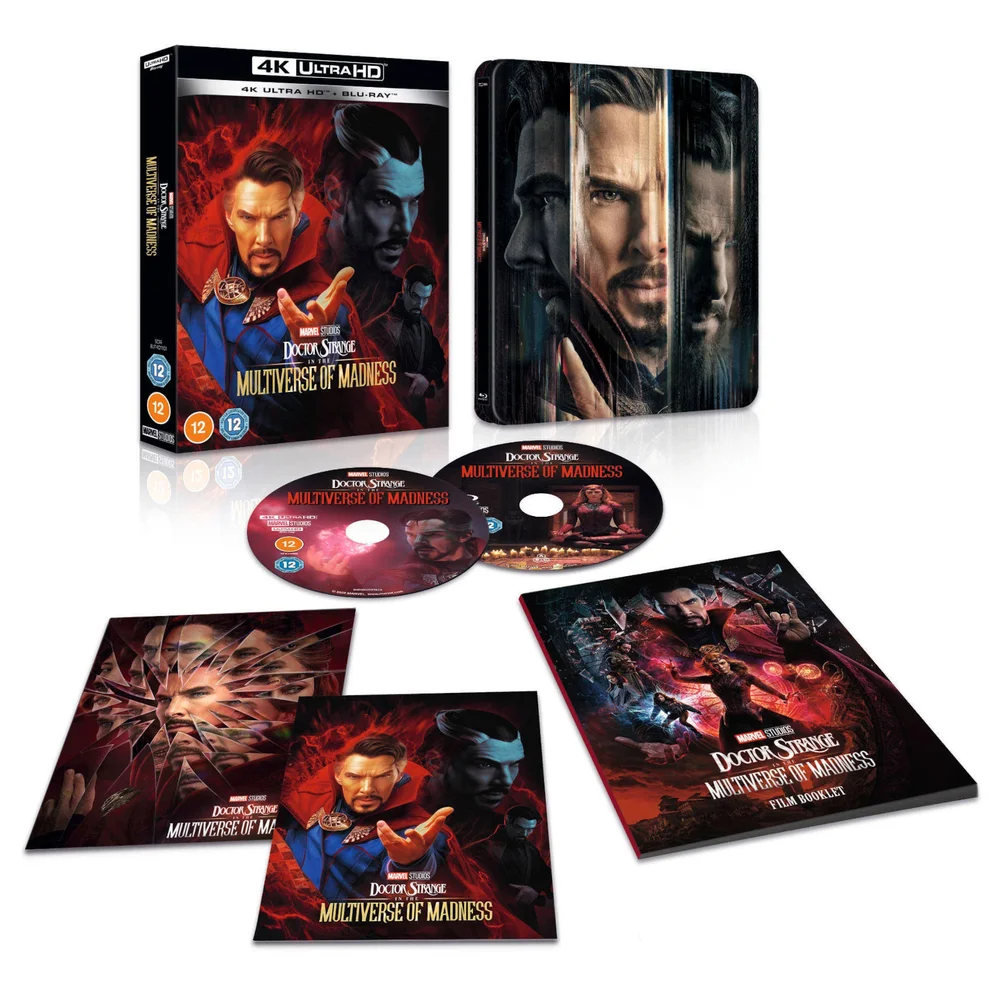 Marvel Studio's Doctor Strange In The Multiverse Of Madness Zavvi Exclusive Collectors Edition 4K Ultra HD Steelbook (includes Blu-ray) Image 1