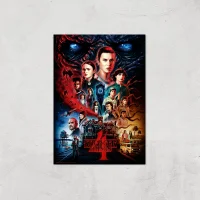 Stranger Things Composition Giclee Art Print - undefined undefined