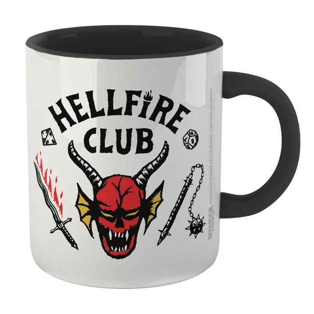 Stranger Things Hellfire Club Mug - Black