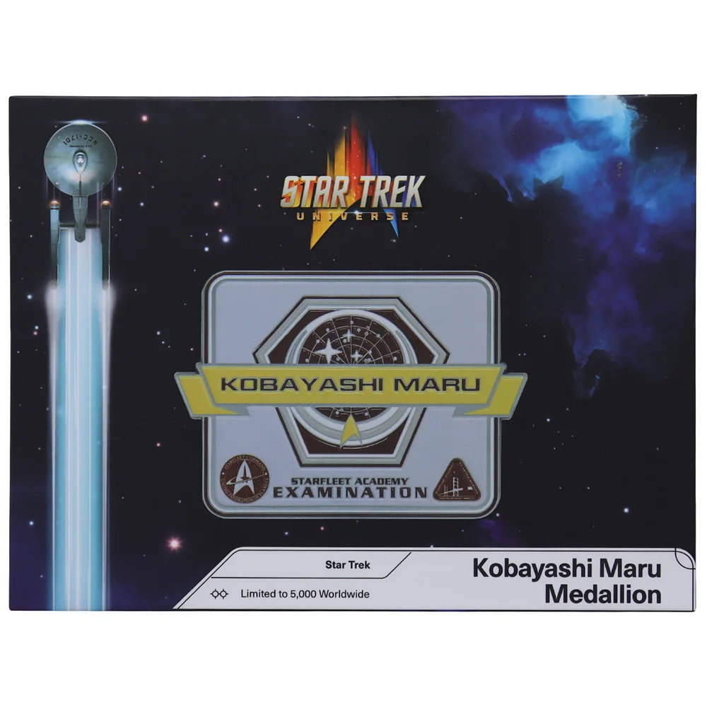 Fanattik Star Trek Kobayashi Maru Limited Editon Medallion Image 1