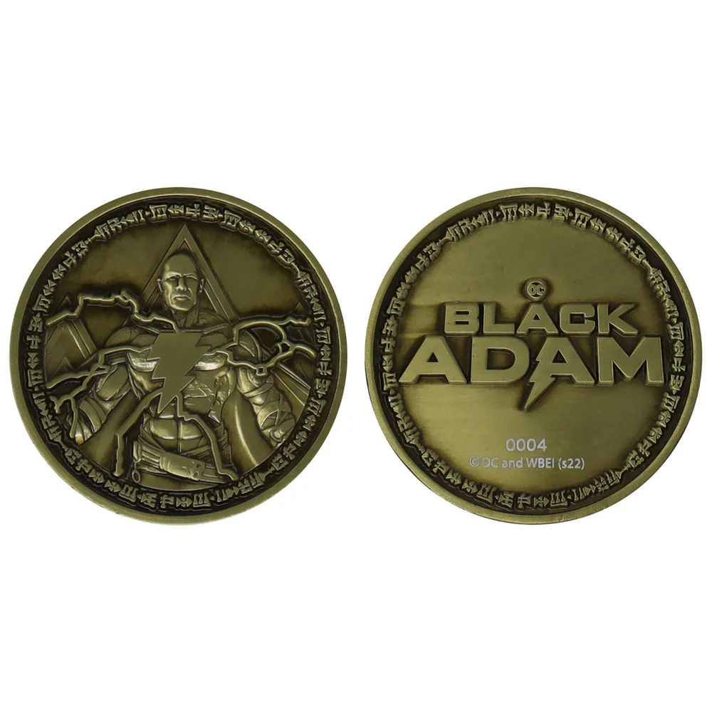 Fanattik Black Adam Limited Edition Collectible Coin Image 1