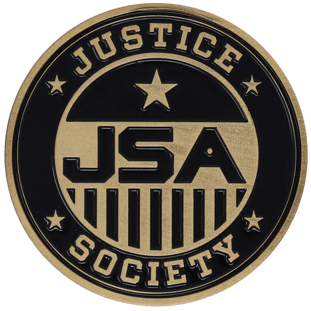 Fanattik Black Adam Limited Edition Justice Society of America Medallion