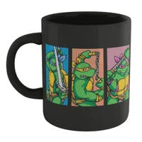 Teenage Mutant Ninja Turtles TMNT Characters Mug - Black - undefined undefined