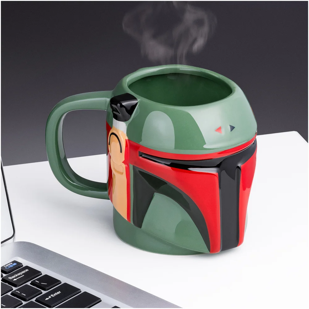 Star Wars Boba Fett Shaped Mug Image 1