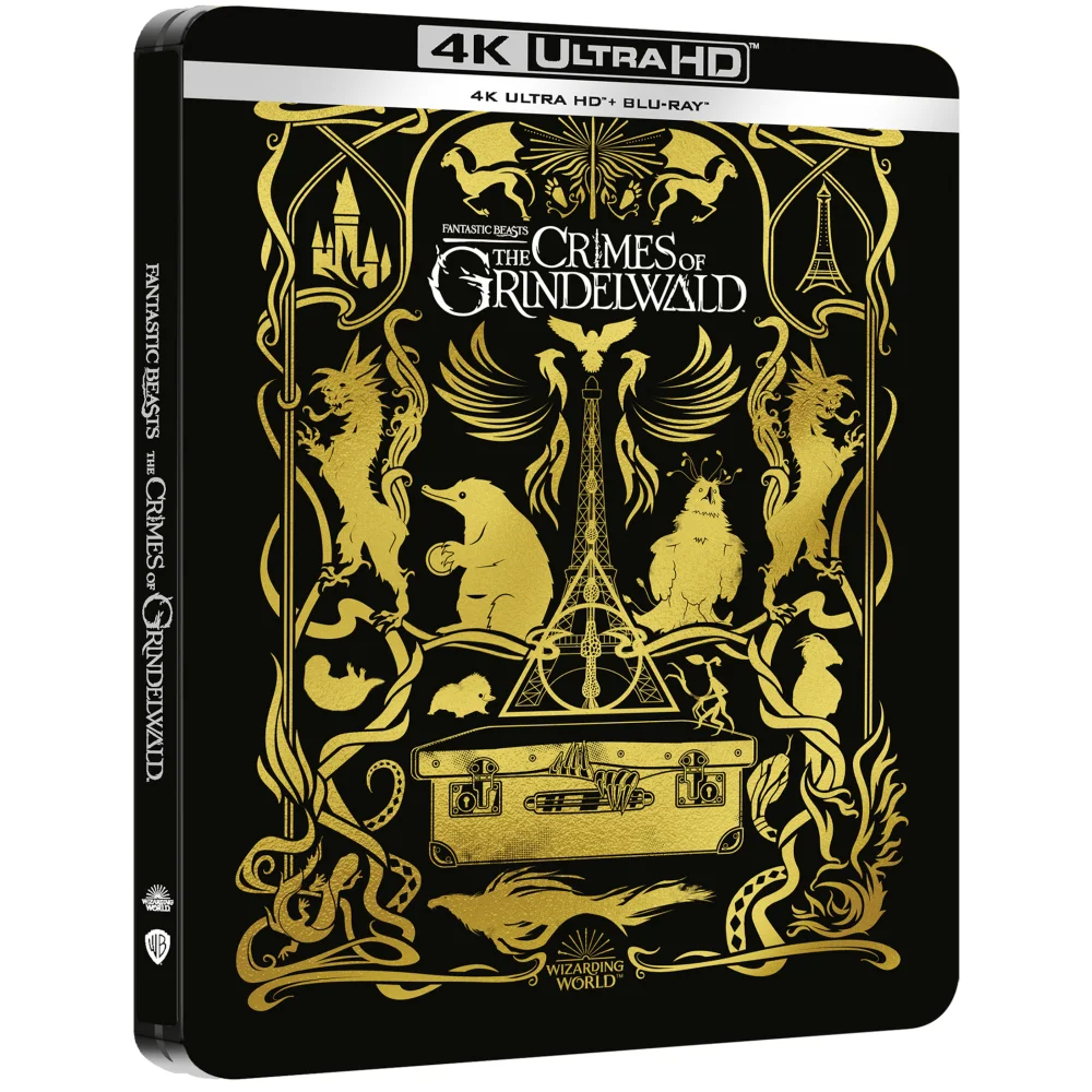 Fantastic Beasts: Crimes of Grindewald Zavvi Exclusive 4K Ultra HD Steelbook (includes Blu-ray) Image 1