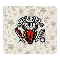 Stranger Things Hellfire Club Icons Gaming Mouse Mat - undefined undefined